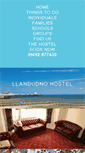 Mobile Screenshot of llandudnohostel.co.uk